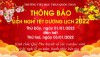 Thông báo nghỉ tết dương lịch