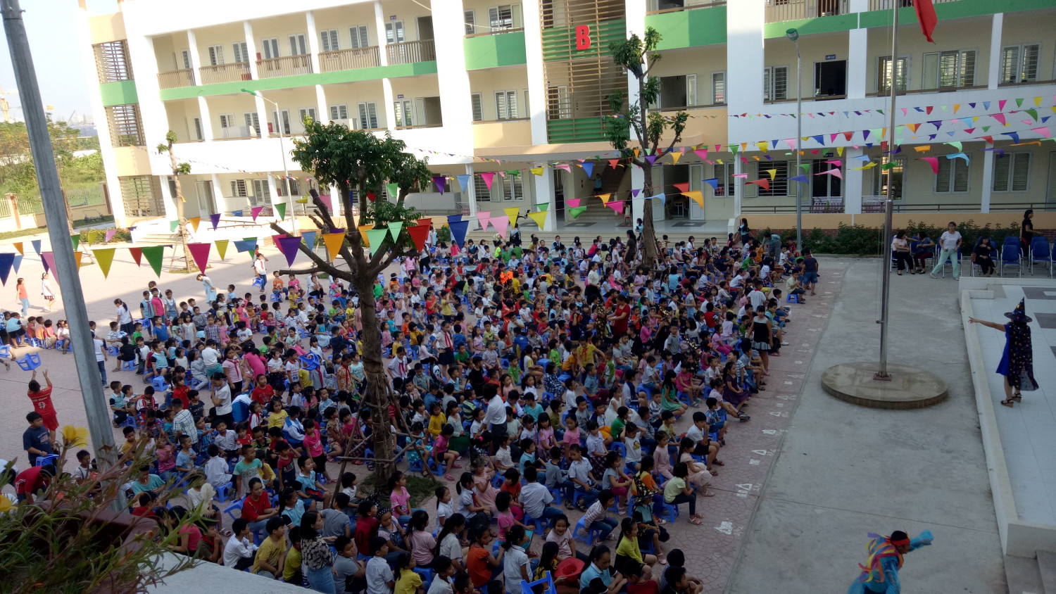 tham gia lễ hội 